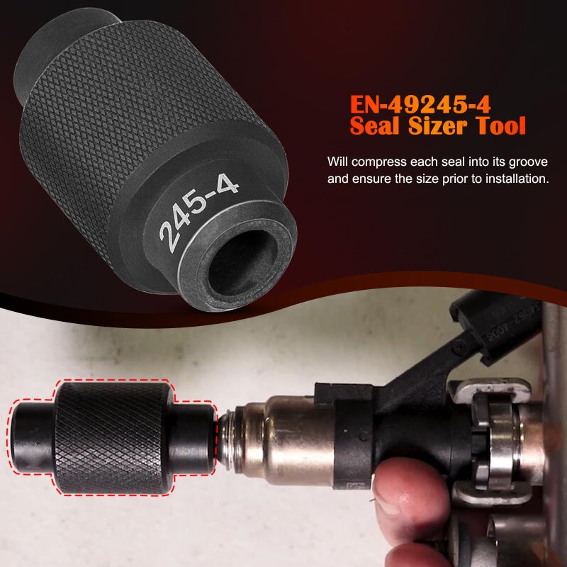Bonbo مجموعة أدوات ختم حقن الوقود GM245 متوافقة تمامًا مع محركات GM Subaru، بديل لـ #EN-49245، EN-51105 و #18683AA000 - Image 5